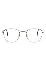 Lindberg lunettes de vue 5534 à monture ronde - Gris