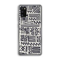 Marrakech print: Samsung Galaxy A41 Transparant Hoesje