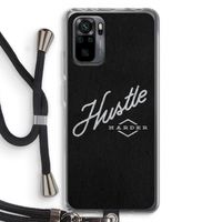 Hustle: Xiaomi Redmi Note 10 Pro Transparant Hoesje met koord