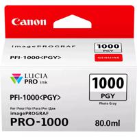 Canon PFI-1000 PGY inktcartridge Origineel Foto grijs - thumbnail