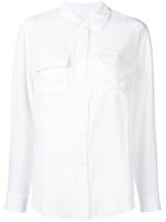 Equipment chemise Signature en soie - Blanc