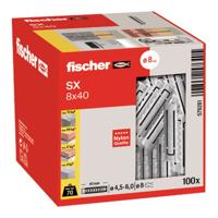 Studs Fischer sx Ø 8 x 40 mm (100 Stuks)