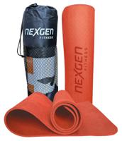 NexGen TPE Yogamat l Fitnessmat l Pink Gold l 180 x 61 x 0,8 cm | Incl Draagtas