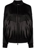 DSQUARED2 veste bomber à effet brillant - Noir