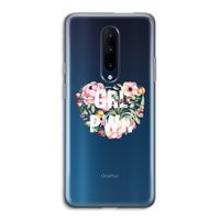 GRL PWR Flower: OnePlus 7 Pro Transparant Hoesje