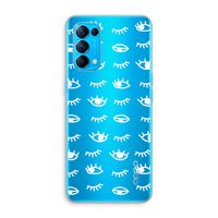 Eye pattern #3: Oppo Find X3 Lite Transparant Hoesje Eye pattern #3: Oppo Find X3 Lite Transparant Hoesje