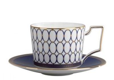 WEDGWOOD - Renaissance Gold - Theekop&schotel 0,22l