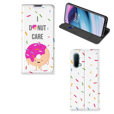 OnePlus Nord CE 5G | Flip Style Cover | Donut Roze