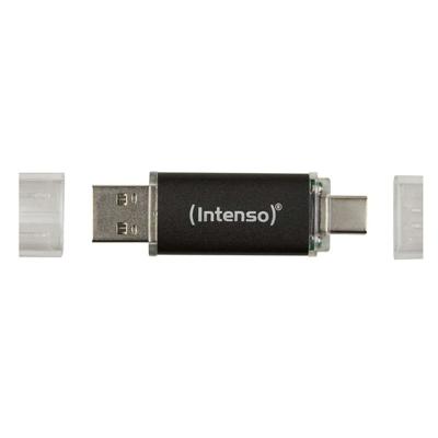 USB stick INTENSO Twist Line 256 GB Antraciet (2 Stuks) USB stick INTENSO Twist Line 256 GB Antraciet (2 Stuks)