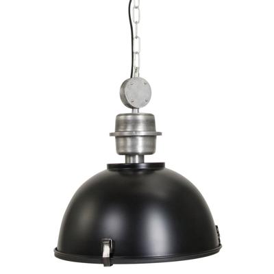 Steinhauer HanglampBikkel zwart met metaalgrijs - 7586ZW