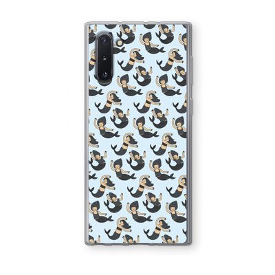 Zeemeermin: Samsung Galaxy Note 10 Transparant Hoesje