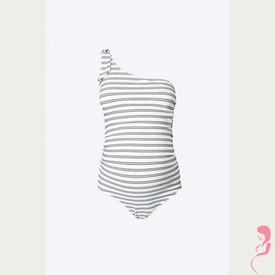 Pez Do'r ZwangerschapsBadpak Burbuja Stripe Navy