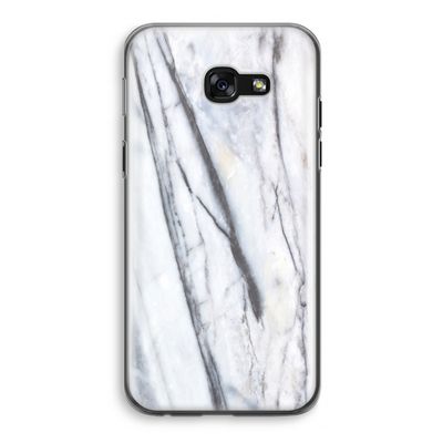 Gestreepte marmer: Samsung Galaxy A5 (2017) Transparant Hoesje