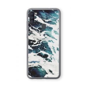 Golven: Samsung Galaxy A11 Transparant Hoesje