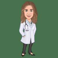 Cartoon Kussen - Vrouwelijke Dokter - Pillow Buddies