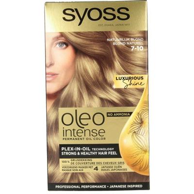 Syoss Color Oleo Intense 7-10 natuurlijk blond haarverf