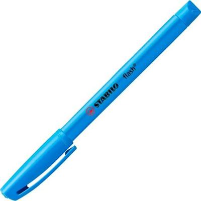 Fluoriscerende Markeerstift Stabilo Flash Blauw 10 Stuks