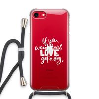 Partner in crime: iPhone SE 2020 Transparant Hoesje met koord