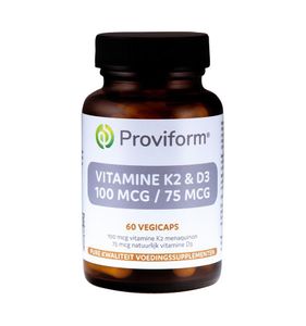 Vitamine K2 100mcg & D3 75mcg