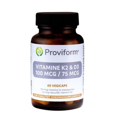 Vitamine K2 100mcg & D3 75mcg