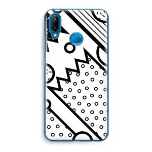 Pop Art #4: Huawei P20 Lite Transparant Hoesje