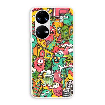 Vexx City: Huawei P50 Transparant Hoesje