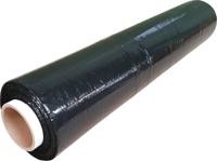 Stretchfolie handwikkelfolie 50cmx300m 20my zwart 1 rol