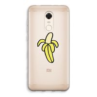 Banana: Xiaomi Redmi 5 Transparant Hoesje