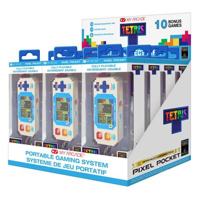 Tetris Mini Portable Gaming System Pixel Pocket Display (12) Tetris Mini Portable Gaming System Pixel Pocket Display (12)