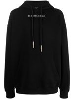 44 LABEL GROUP hoodie en coton à imprimé graphique - Noir