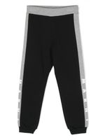 Marni Kids pantalon de jogging à logo imprimé - Noir