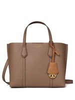 Tory Burch sac en cuir à logo imprimé - Marron