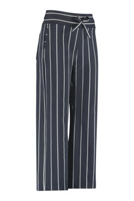 Nia rope culotte - antraciet/offwhite - 07126