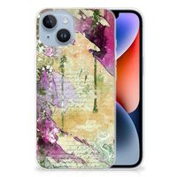 Hoesje maken Apple iPhone 14 Letter Painting