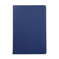 ENKAY 360 graden rotatie Lichi textuur lederen draagtas met houder voor Samsung Galaxy tab S6 10 5 T860/T865 (donkerblauw)