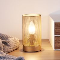 Pauleen Golden Mesh tafellamp E14 Goud - thumbnail