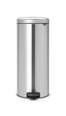 Brabantia pedaalemmer Newlcon 30 liter matt steel fingerprint proof