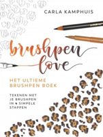 Het ultieme brushpenboek - Carla Kamphuis - ebook - thumbnail