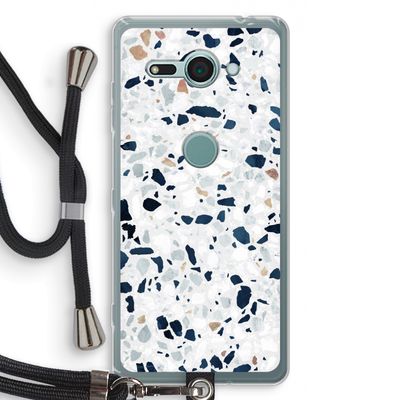 Terrazzo N°1: Sony Xperia XZ2 Compact Transparant Hoesje met koord