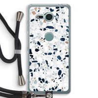 Terrazzo N°1: Sony Xperia XZ2 Compact Transparant Hoesje met koord