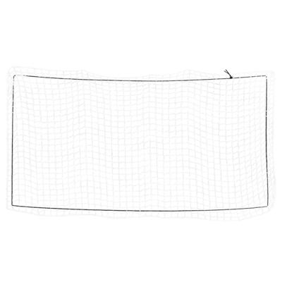 VidaXL Aanhangwagennet elastisch touw 7x3,5 m polypropeen wit
