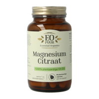 Magnesium citraat puur 60 Vegetarische capsules
