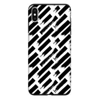 Zwarte vegen: iPhone XS Max Tough Case