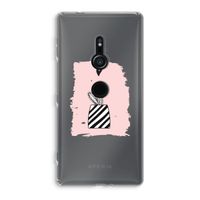 Zwart-wit cactus: Sony Xperia XZ2 Transparant Hoesje Zwart-wit cactus: Sony Xperia XZ2 Transparant Hoesje