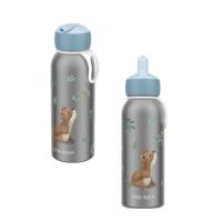 Mepal Isoleerfles Flip Little Dutch Forest Friends 350 ml RVS/Blauw Mepal Isoleerfles Flip Little Dutch Forest Friends 350 ml RVS/Blauw