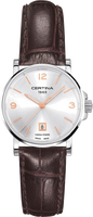 Horlogeband Certina C0172101603701 / C600016612 Leder Bruin 15mm