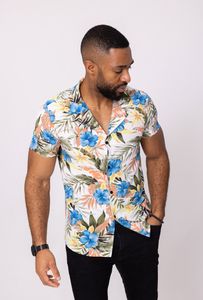 Hawaii heren overhemd - Korte mouw - KD892-2