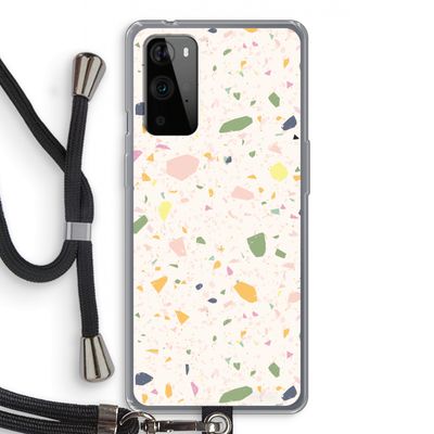 Terrazzo N°21: OnePlus 9 Pro Transparant Hoesje met koord