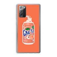 S(peach)less: Samsung Galaxy Note 20 / Note 20 5G Transparant Hoesje