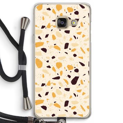 Terrazzo N°13: Samsung Galaxy A3 (2016) Transparant Hoesje met koord